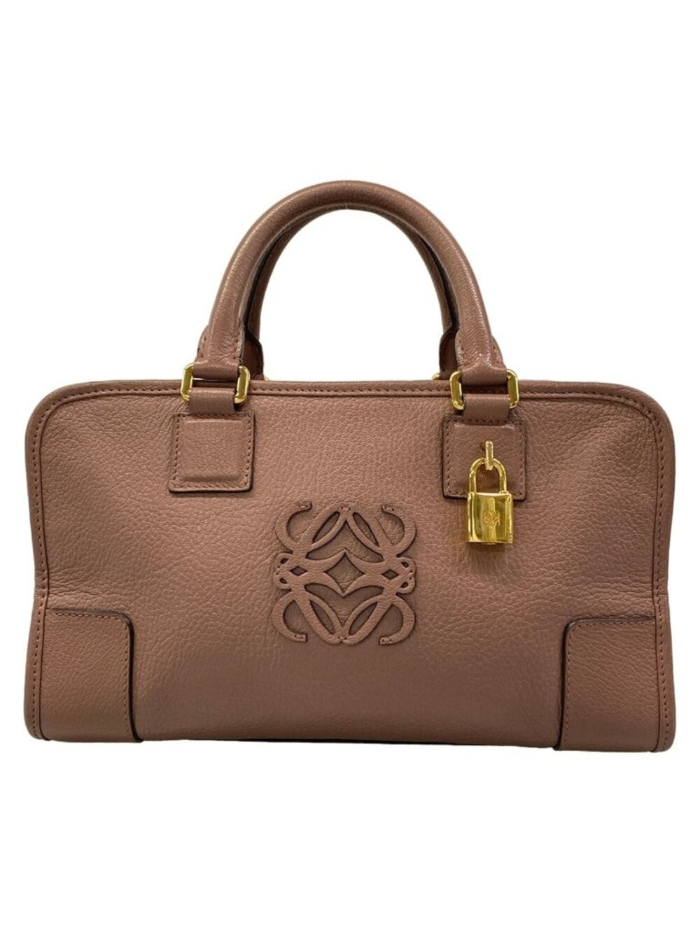 Loewe Handbag Amazona 28 Brown Leather